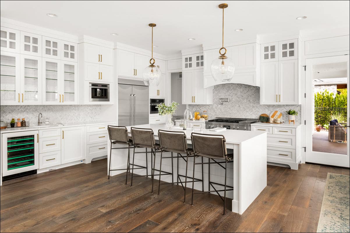 Modern Kitchen Gallery Item in Current Projects